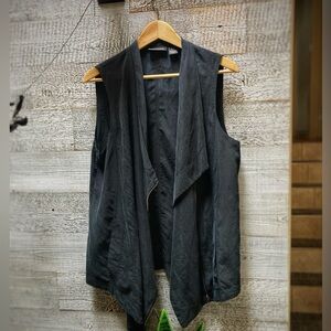 3/$30 | DKNY Jeans | Lightweight Zip Vest - M, Dark Gray